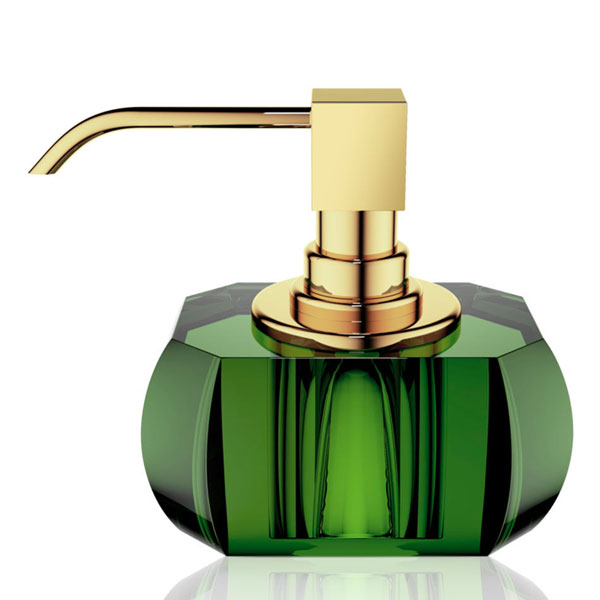 Soap Dispenser Green Gold