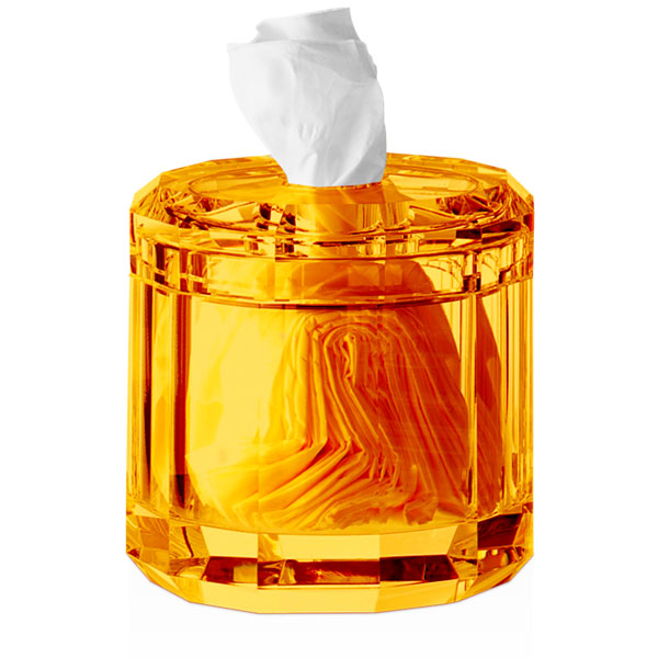 Tissue Box Orange