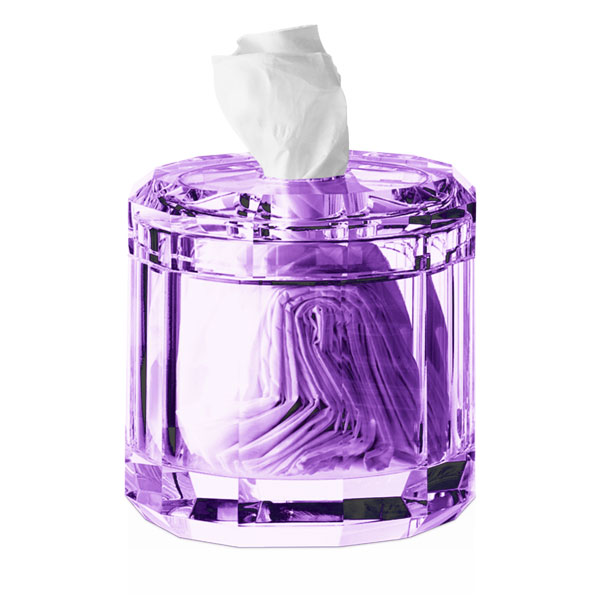 Tissue Box Purple