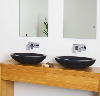 Livorno NeroMarquina Basin Bathroomware