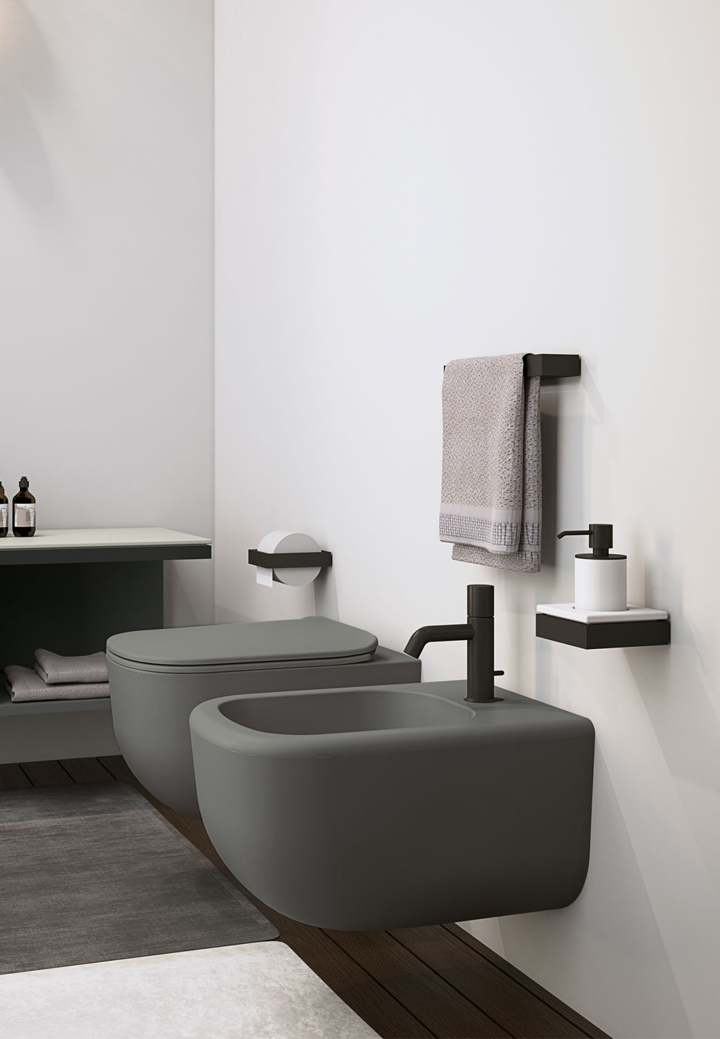 Era Wall Hung WC Toilet Bidet 01