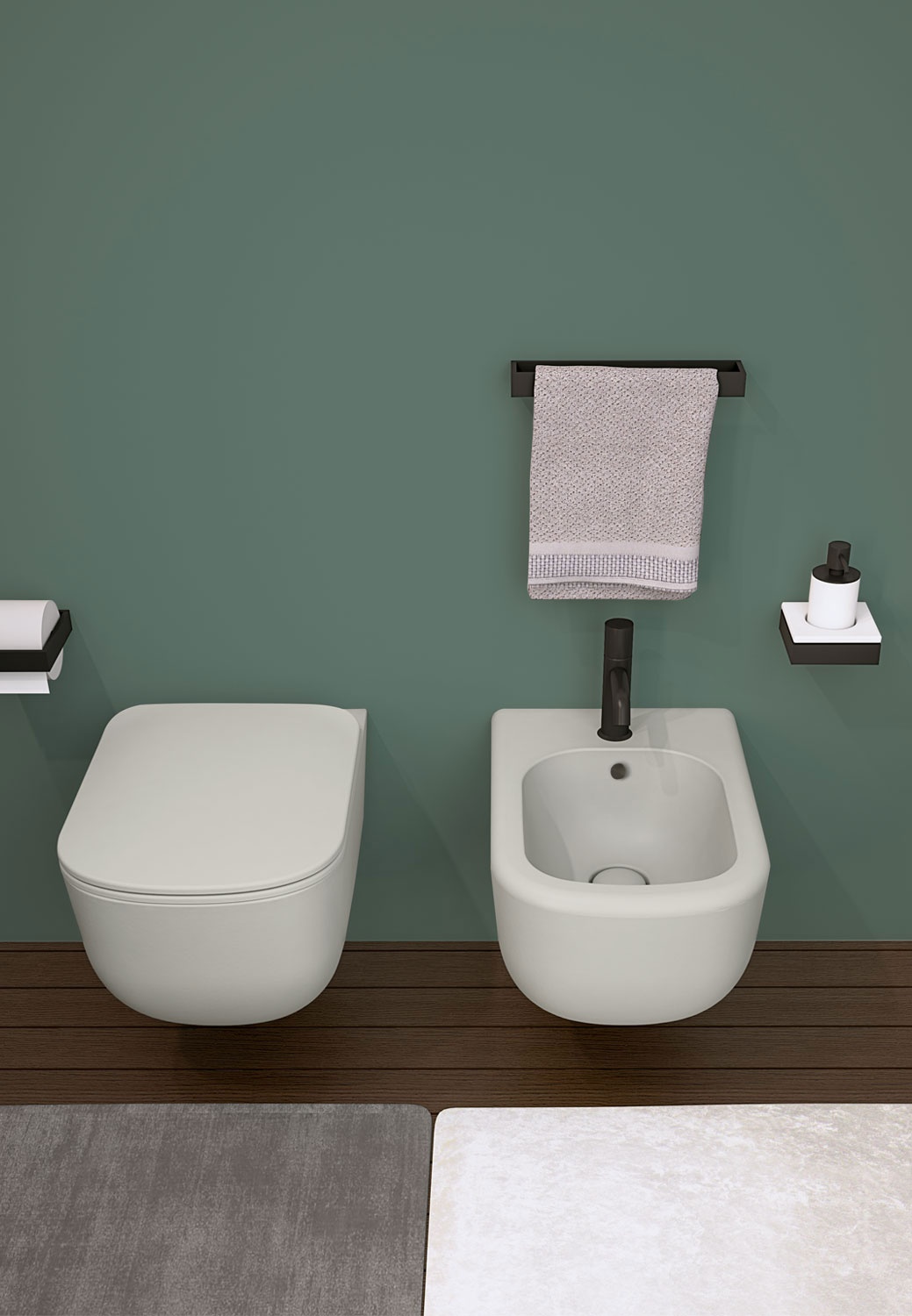 Era Wall Hung WC Toilet Bidet 03