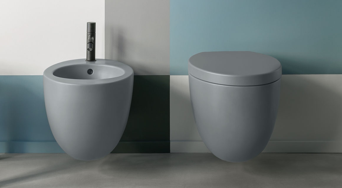 Le GIare Wall Hung WC Toilet Bidet 02