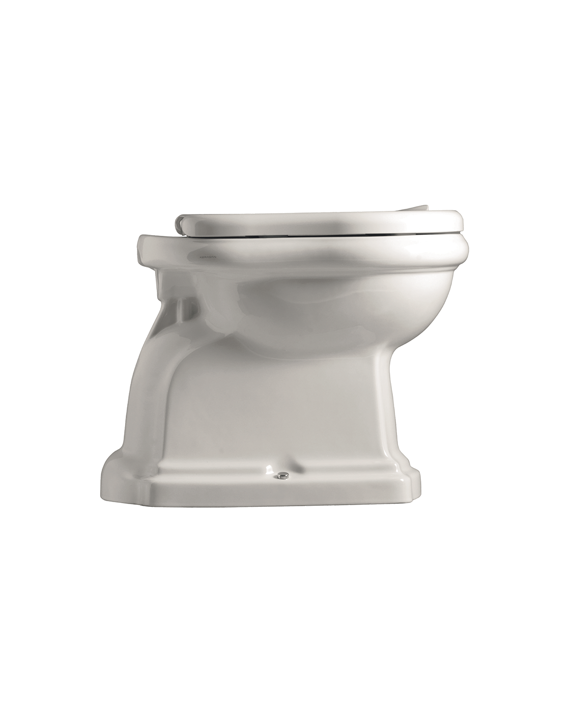 Retro In Wall WC Toilet Glossy White