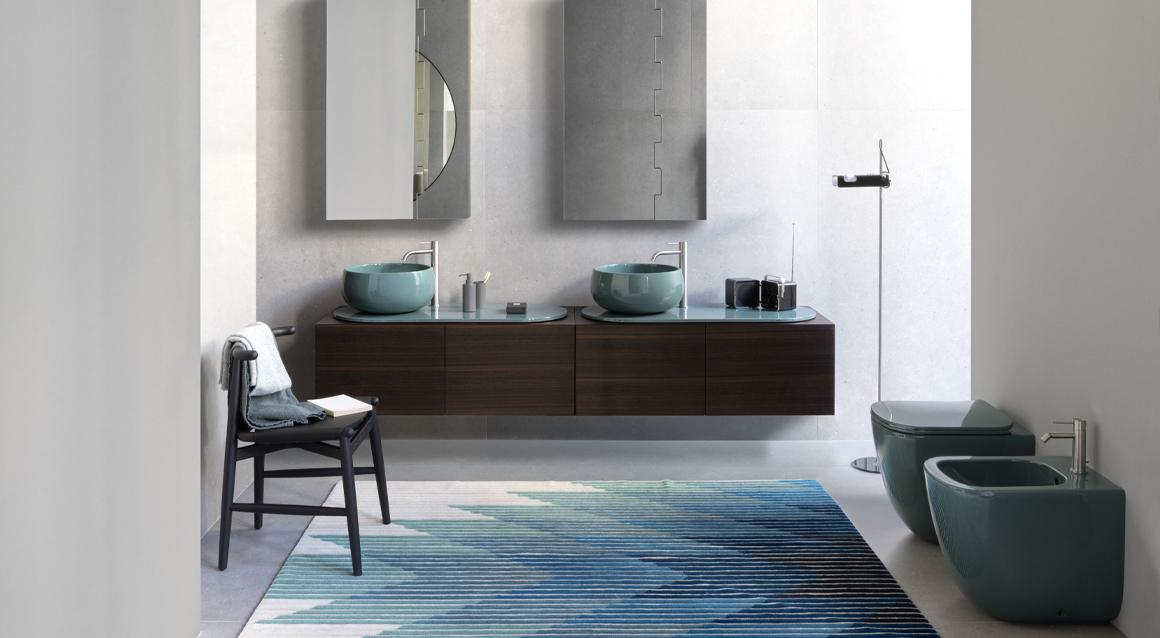 Delfo Cielo Double Vanity Wood Cabinet 03