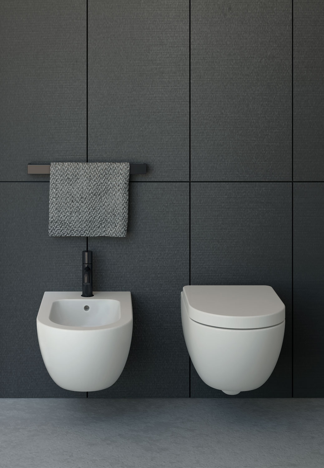 Enjoy Mini Wall Hung WC Toilet Bidet 01