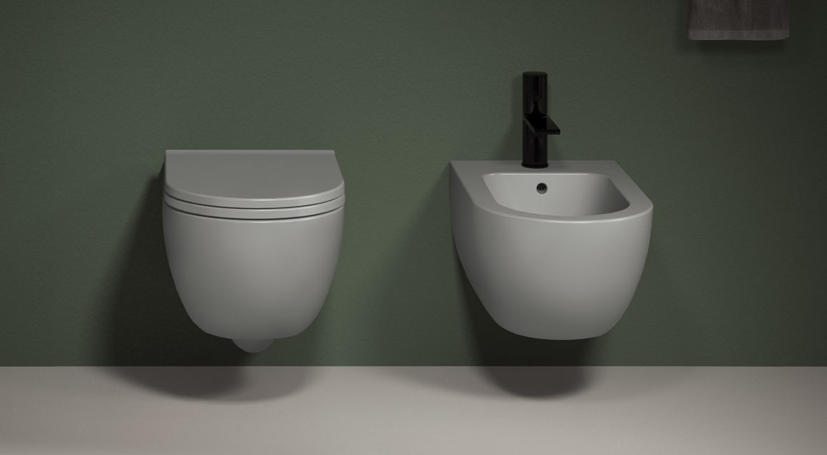 Enjoy Mini Wall Hung WC Toilet Bidet 02