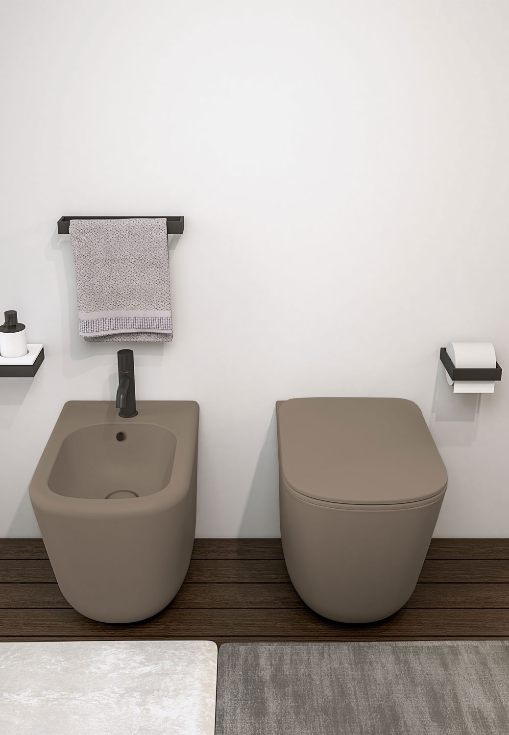 Era Back To Wall WC Toilet Bidet 03