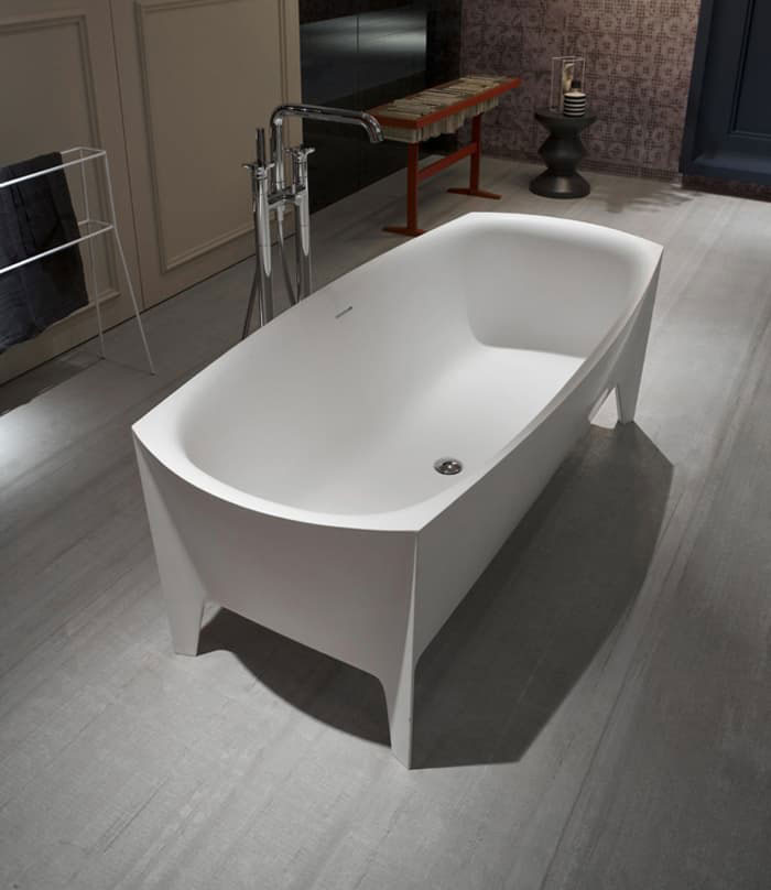 Lily Engineered Stone Freestanding Bath 04