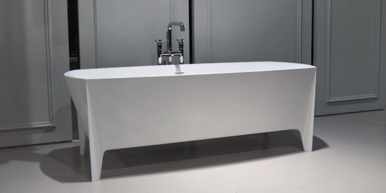 Lily Engineered Stone Freestanding Bath 06