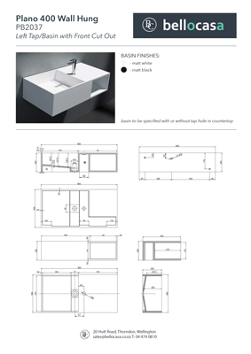 Plano 400 Wall Hung