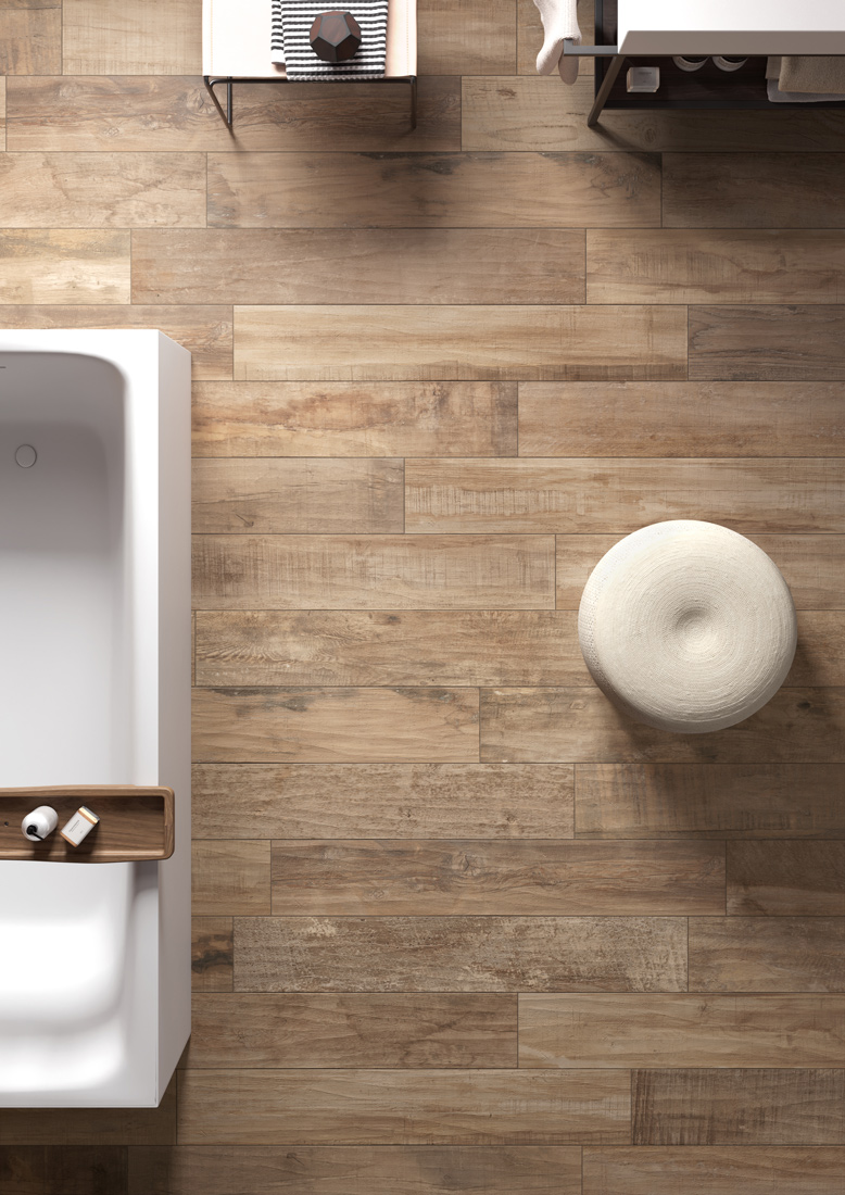 BluStyle Country Aspen Wood Look Tile Oak Floor Wall Bathroom 02