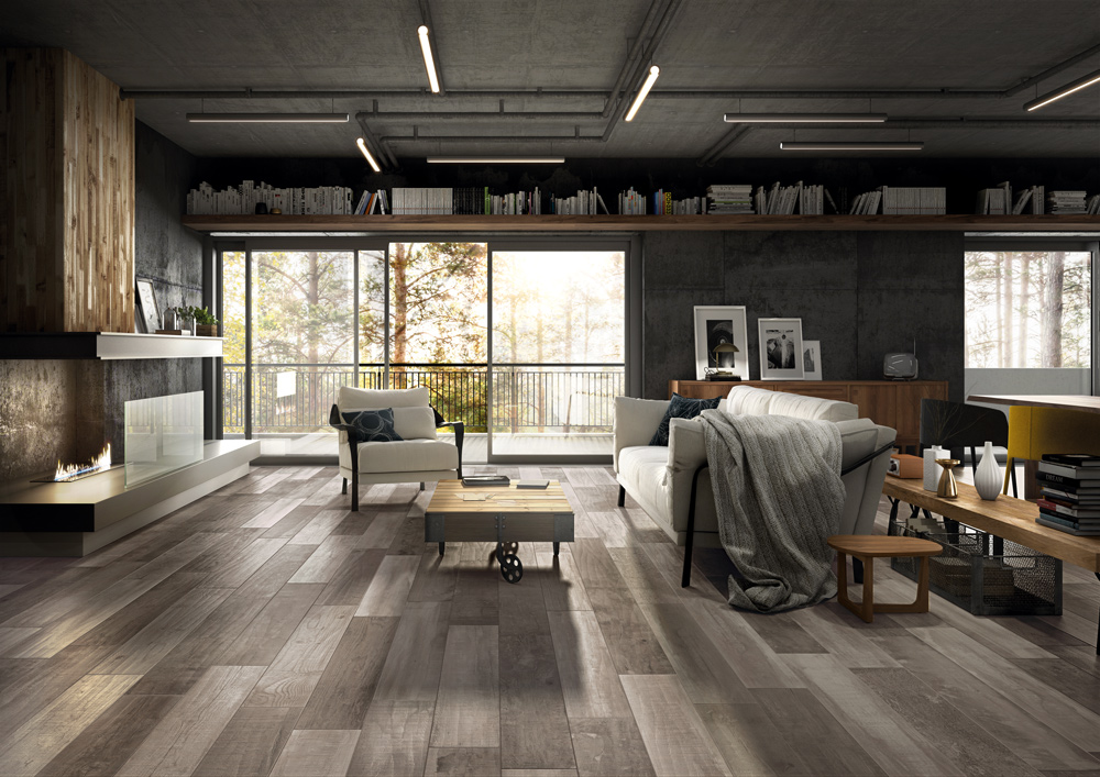 BluStyle Country Creek Wood Look Tile Rustic Mixed Grey Washed Timber Floor Wall 01