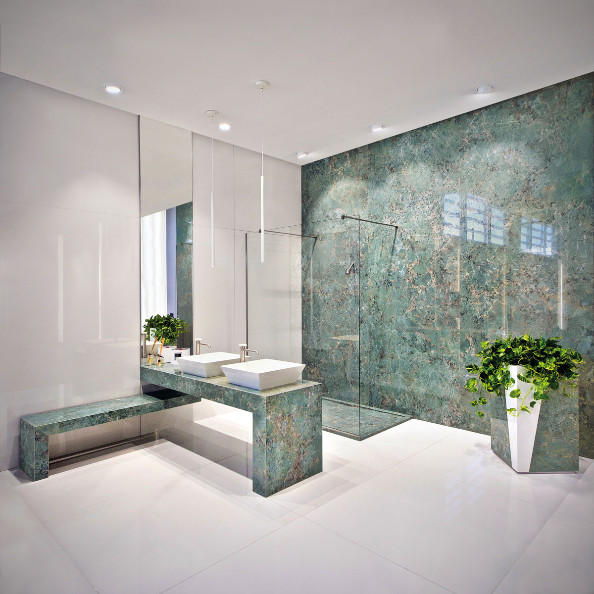 Marmoker Amb Cc2 Caribbean Green Canova Bathroom Indoors