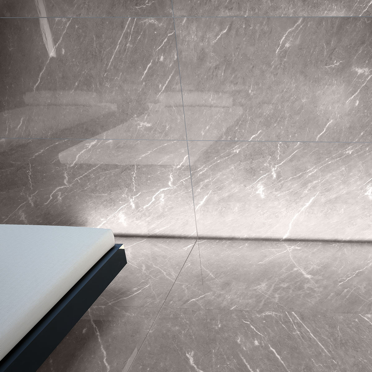 Marmoker Amb Bardiglio Imperiale Dett Bedroom Floor Walls Indoor