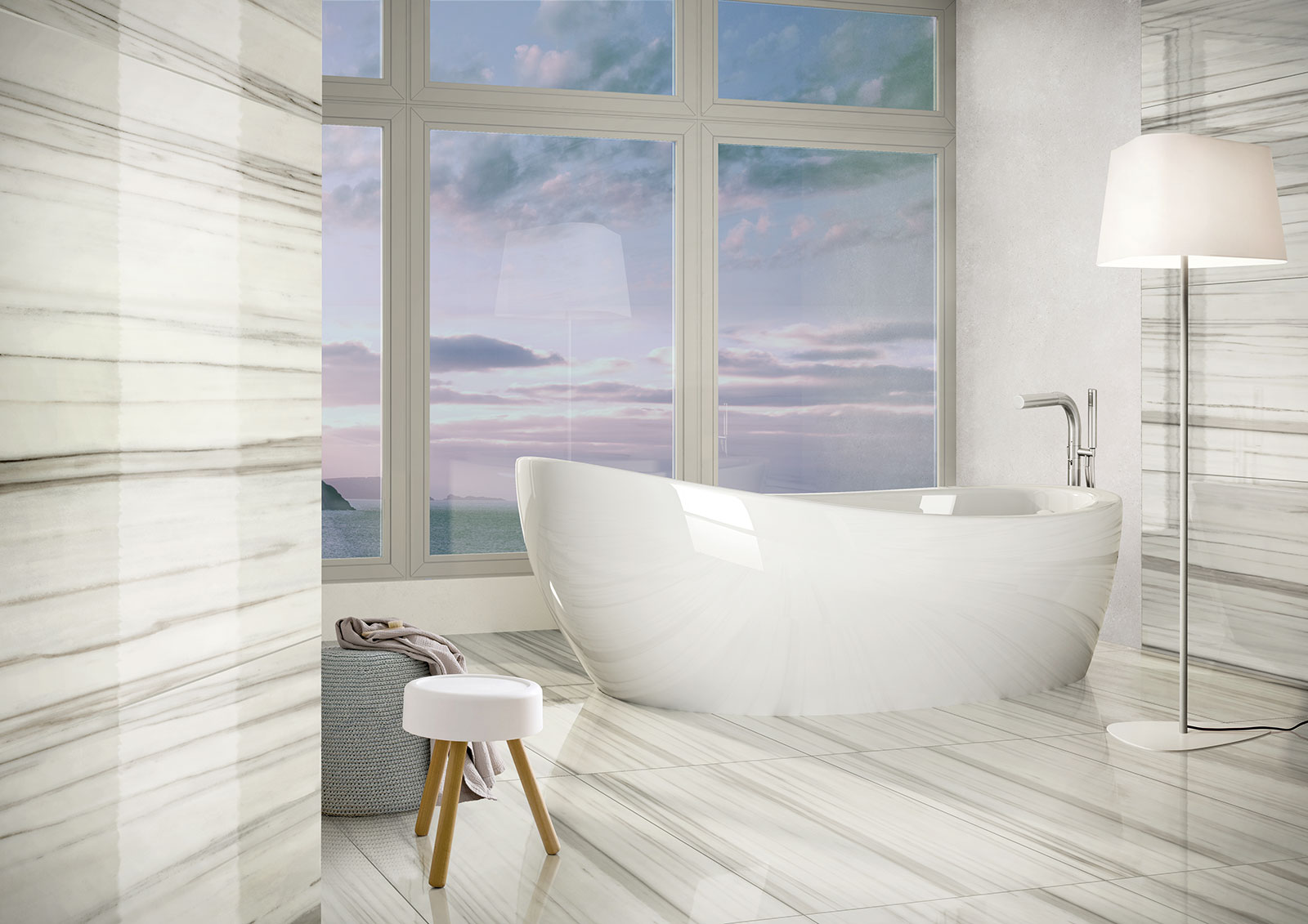 Marmoker Amb Zebrino Bathroom Floors Walls Indoor