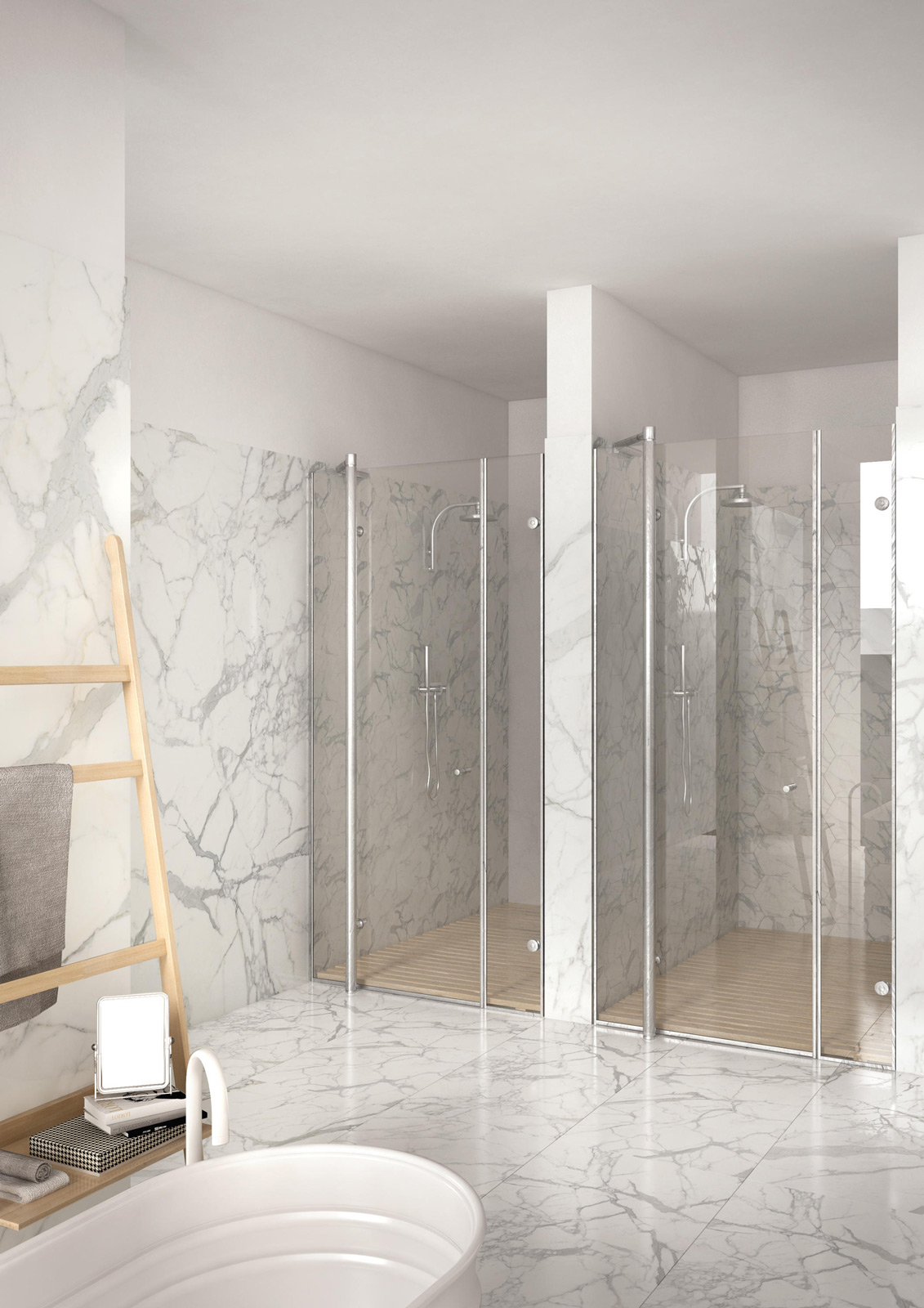 Elements Lux Calacatta Bagno Calacatta Bathroom Walls Floor Indoors