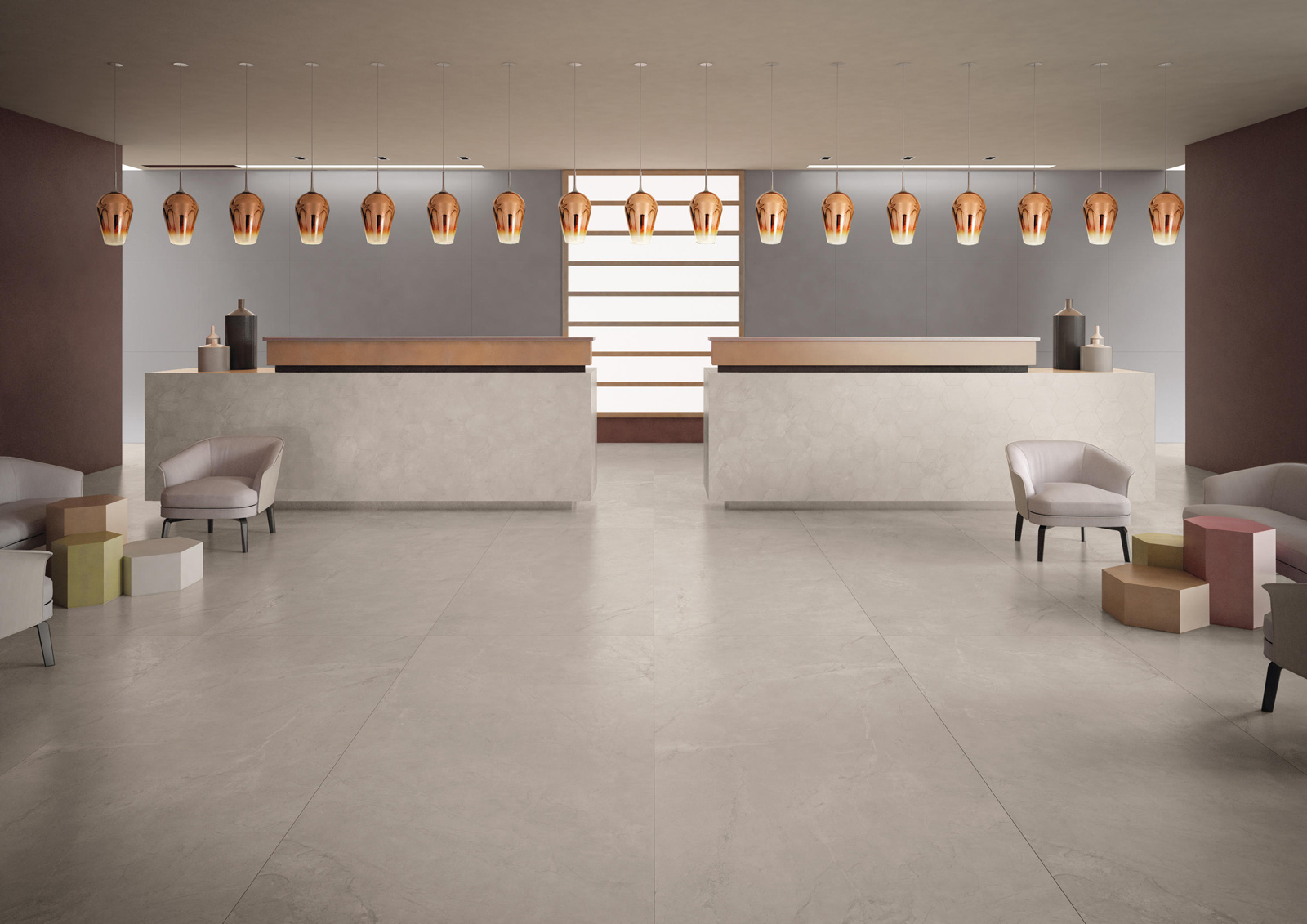 Elements Lux Silver Grey Esagona Silver Grey Orizzontale B