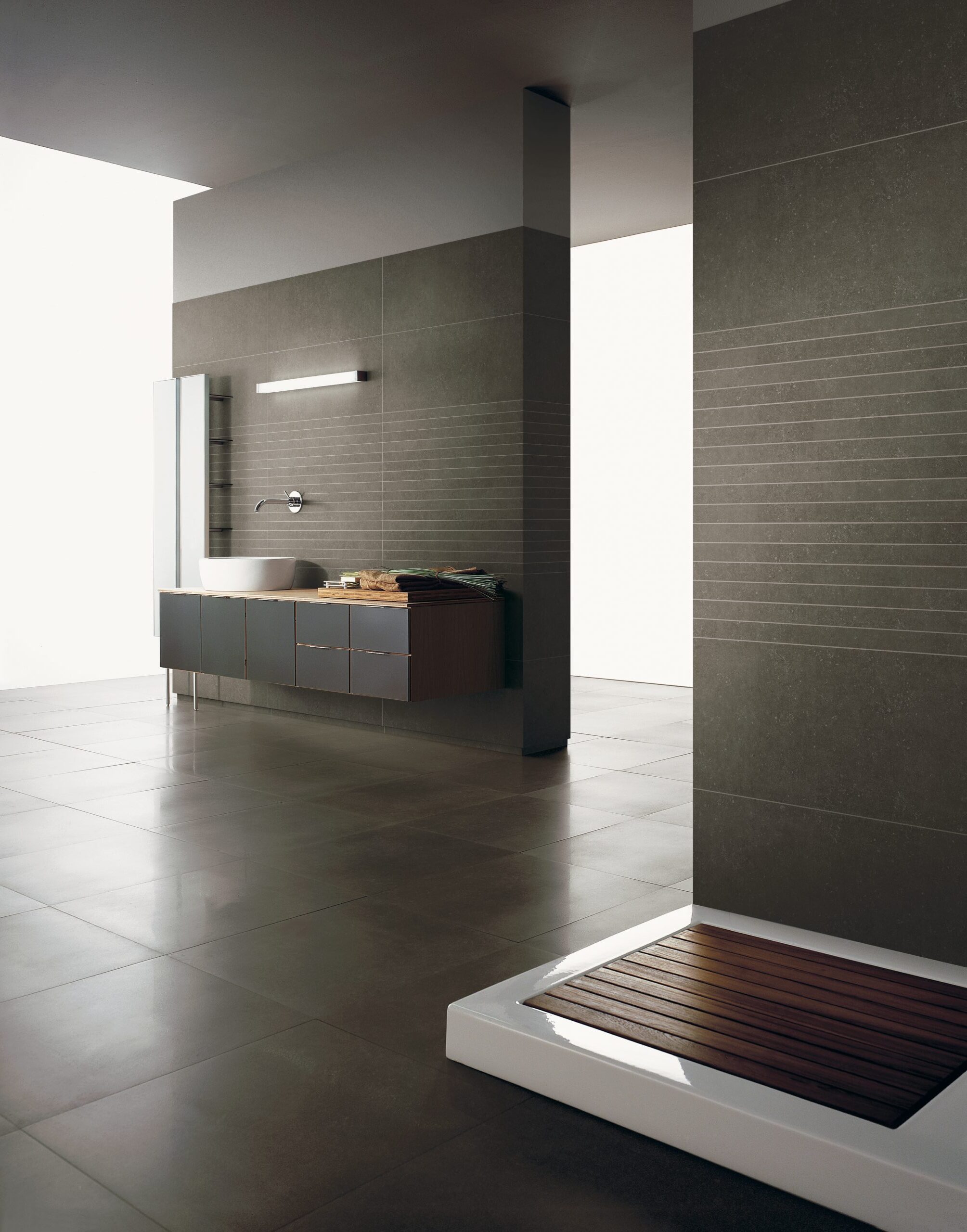COTTODESTE BUXY AMBIENTE CENDRE Kerlite Fiori