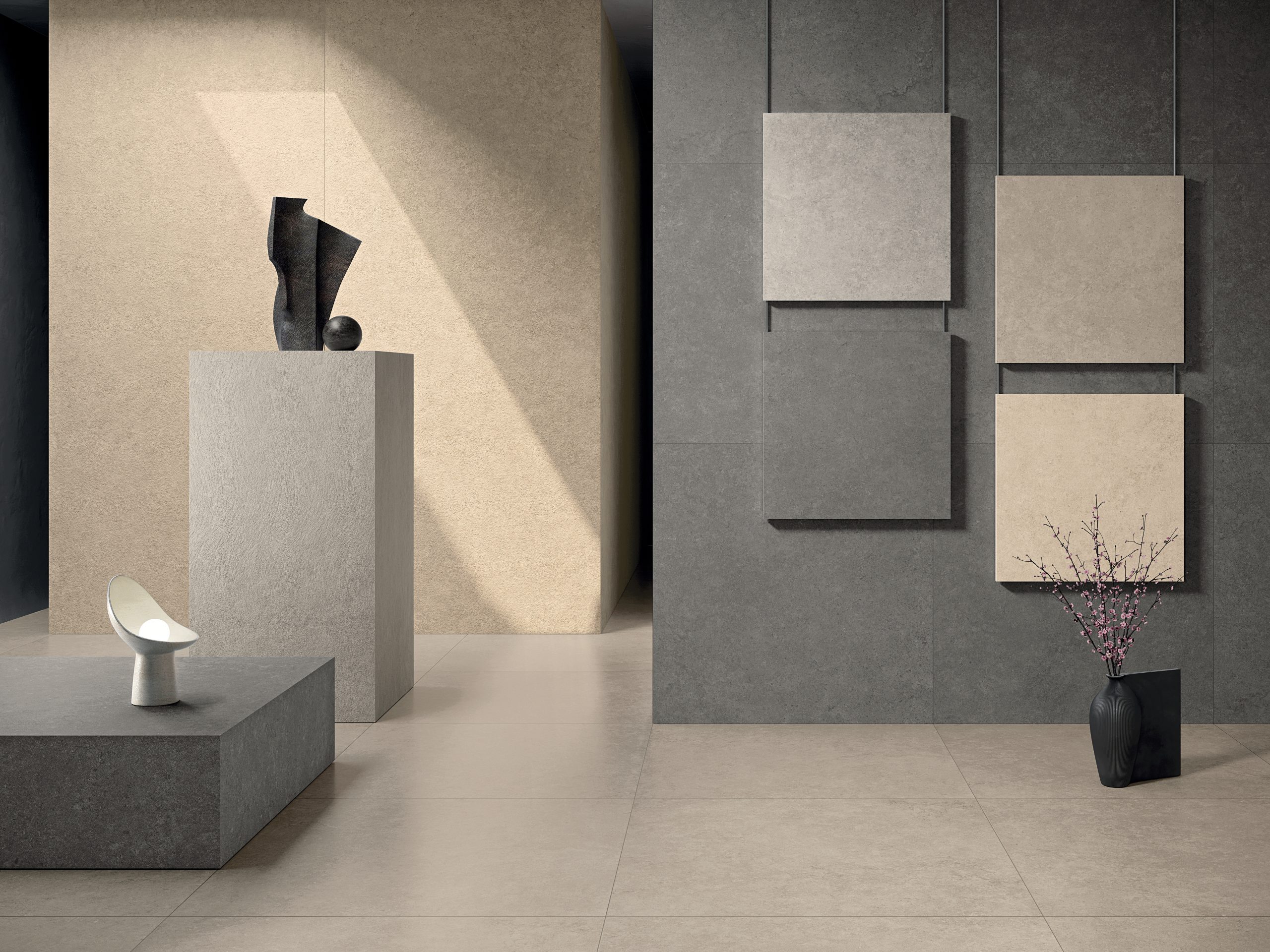 CDE Pura Ivory Grey Pearl Sand Moodboard 001 Copy
