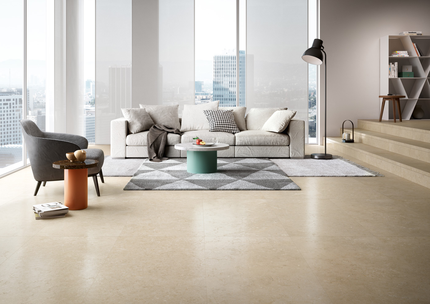 Cotto D'Este Secret Stone Precious Beige Livingroom Floors Indoor 01