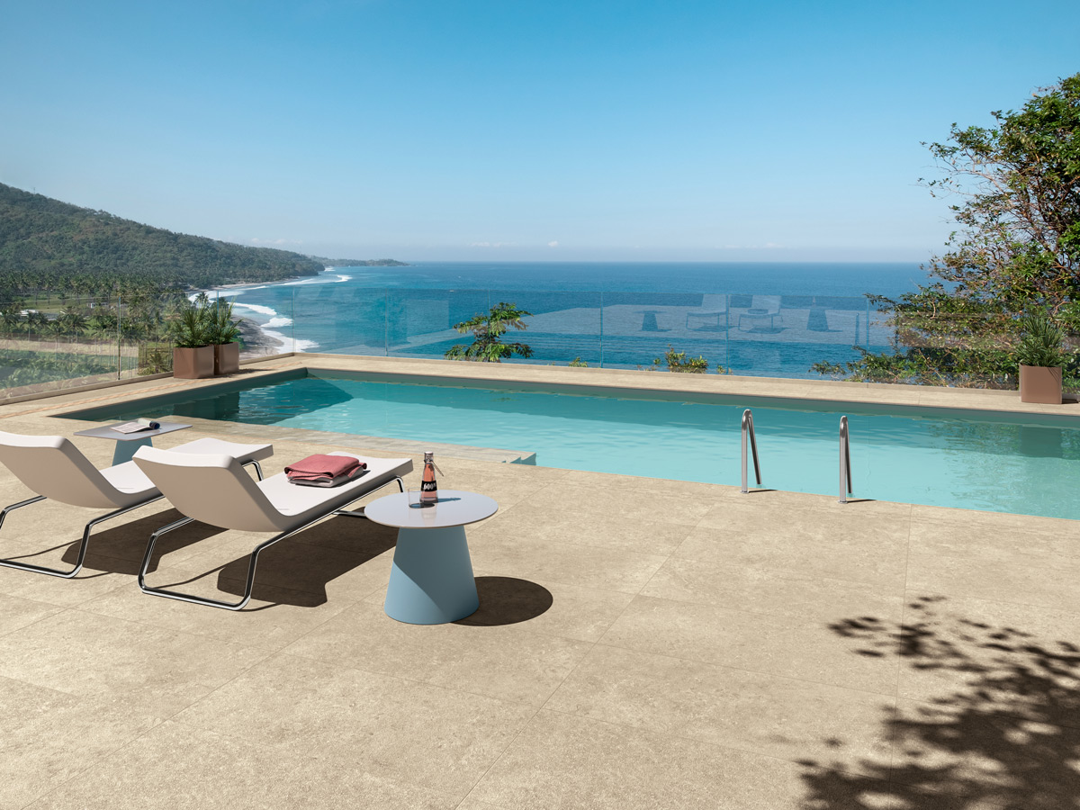 Cotto D'Este Secret Stone Precious Beige Pool Outdoors Floor