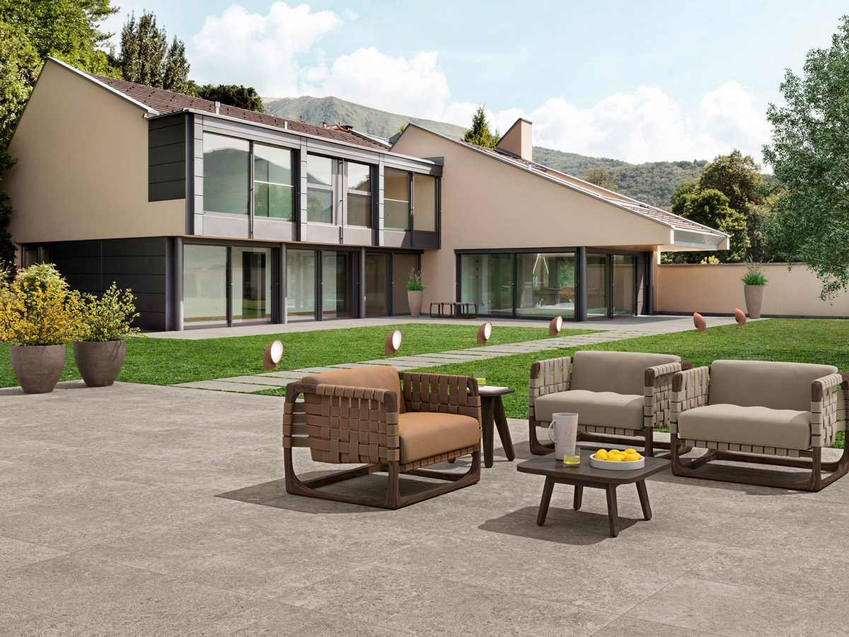 Cotto D'Este Secret Stone Shadow Grey Patio Outdoor Floor