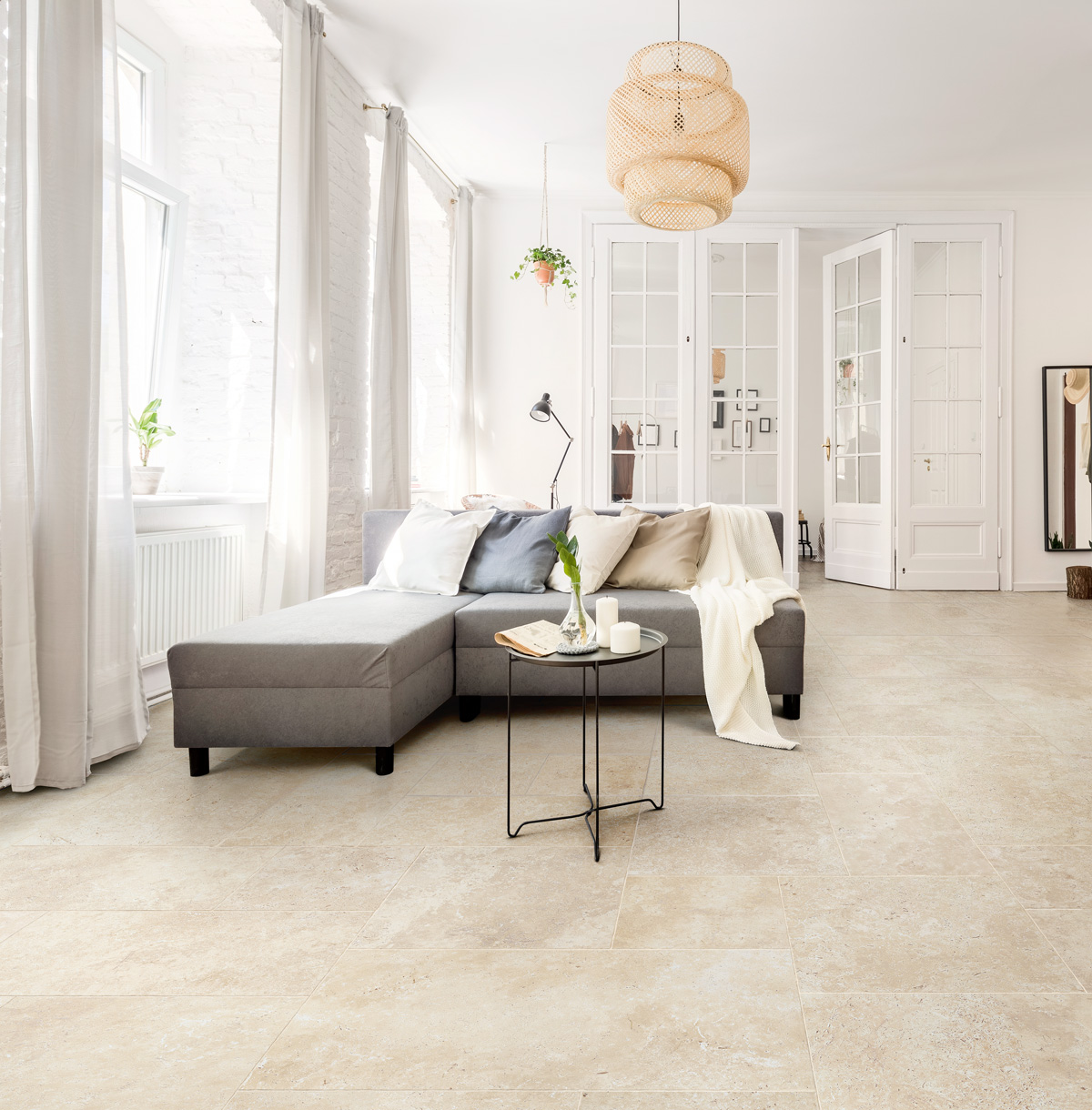 Edimax Senanque Clair Livingroom Cream Floor Indoor
