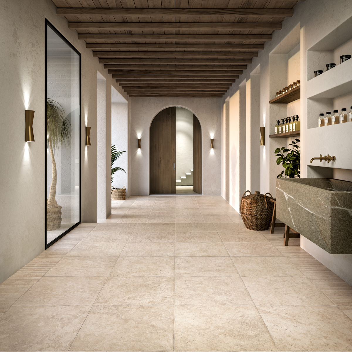 Edimax Senanque Clair Shop Cream Floors Indoor 01