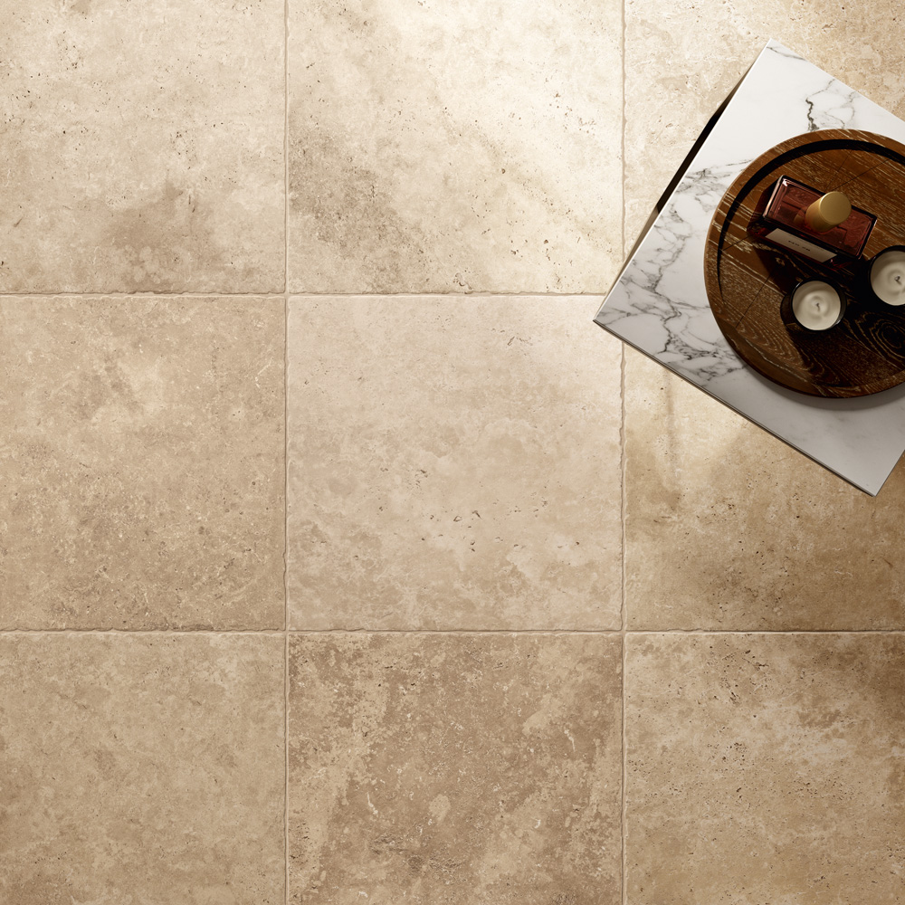 Edimax Senenque Melange Bathroom Beige Floor Indoors