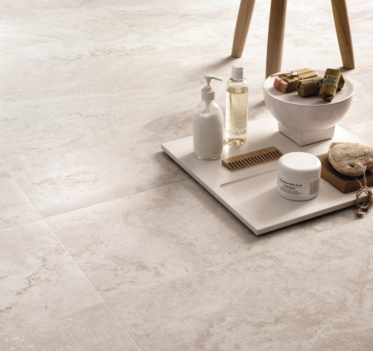 Edimax Stream Bone Bathroom Floor Indoor 03