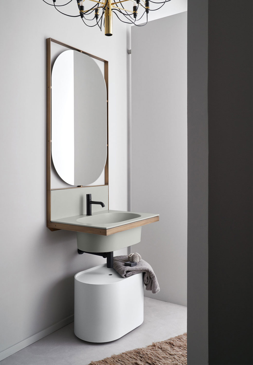 Elle Ovale Bathroom Basin Indoors
