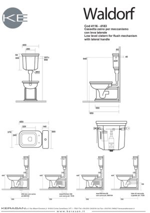 Waldorf Low Level Cistern